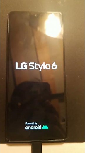 LG Stylo 6 Power on (unlocked)