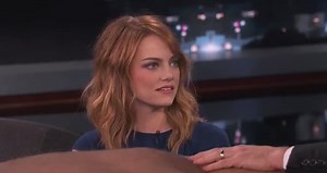 Emma Stone on Jimmy Kimmel Live PART 1 442014