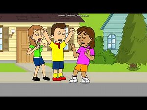 Dora Tries To Beat Up Gina/Caillou Saves Her/Dora Grounded