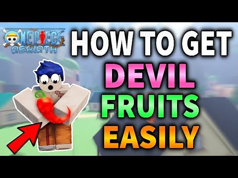 How To Get Devil Fruits Easely | One Piece Online Rebirth | Roblox