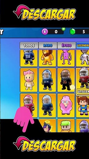 All Stumble Guys Skins Unlocked.