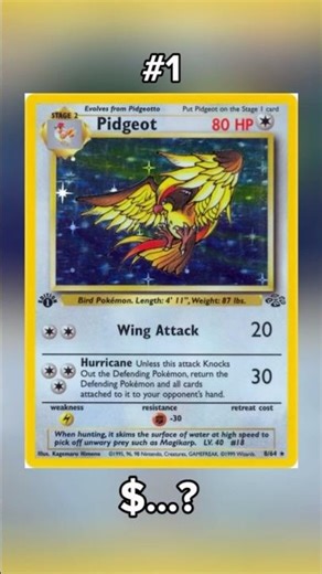 Top 10 Most Valuable Pidgeot Pokémon Cards — #10 to #1