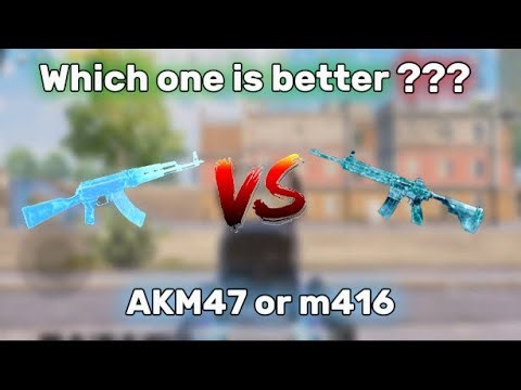 🔥 AKM vs M416 – Which One Is Better?