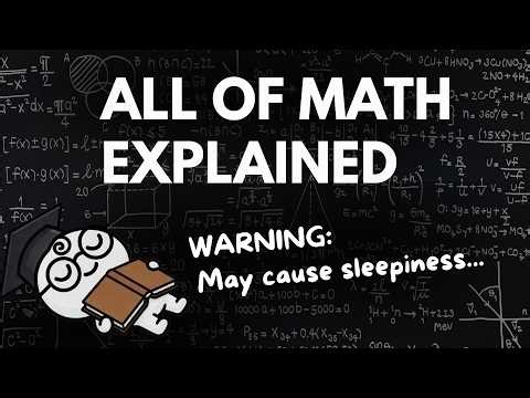 All of Math for Sleep (bet you won't make it to Calculus :) - Slowly explained for sleep + relaxing