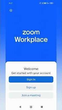 how to install and sign in on zoom workplace#app #digital #onlinesession