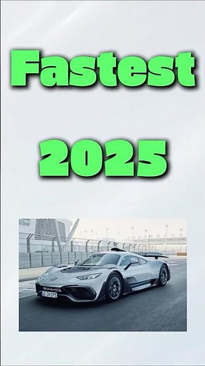 Fastest Road-Legal Cars of 2025