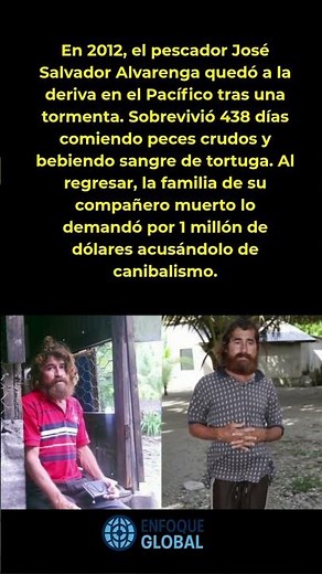 El náufrago que sobrevivió 438 días y fue acusado de caníbal #Historia #Supervivencia