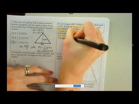 Shapes and Solids Review