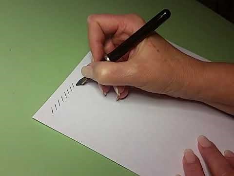 How to Begin Calligraphy with a Broad Nib - The Basics