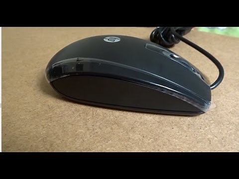 HP X500 Mouse USB Wired Optical Sensor Mouse