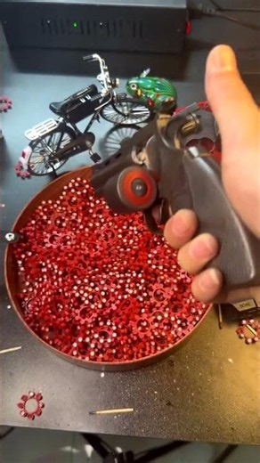 Full Metal Toy Revolver & Vintage Ring Cap Gun Demonstration | Diecast Metal Toys