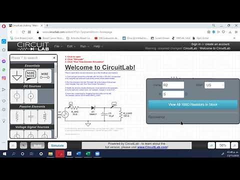 Tutorial del uso de Circuit lab
