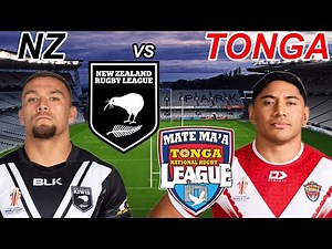NEW ZEALAND vs TONGA Pacific Championship 2025 Live Commentary