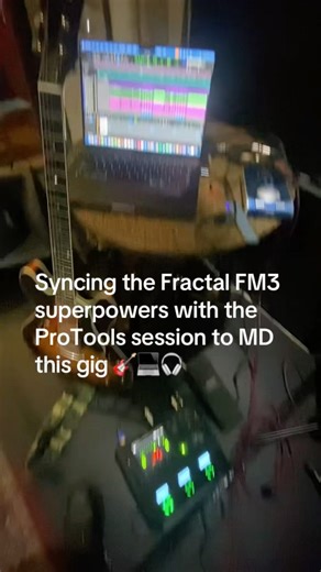 Fractal FM3 with ProTools latest update for the best MD-ing experience !
