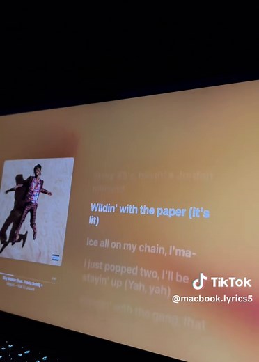 Sky Walker Lyrics by Travis Scott