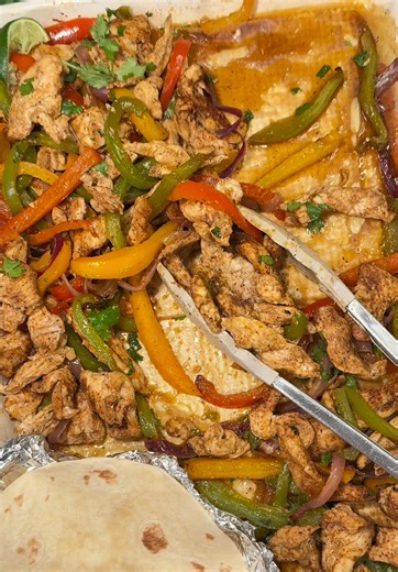Sizzling Sheet Pan Chicken Fajitas Recipe