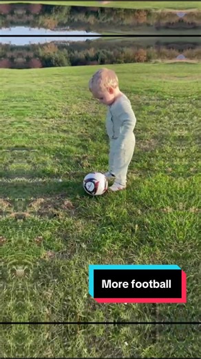 Always practicing ⚽️ #football #toddler #practice