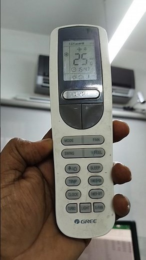 Old AC Remote Setting For Cooling | Gree AC Remote Control Functions