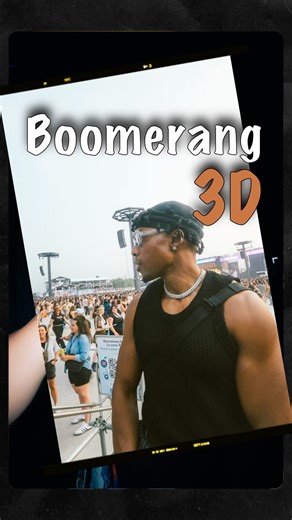 3D boomerang effect #edit #filmmaking #tutorial #photography