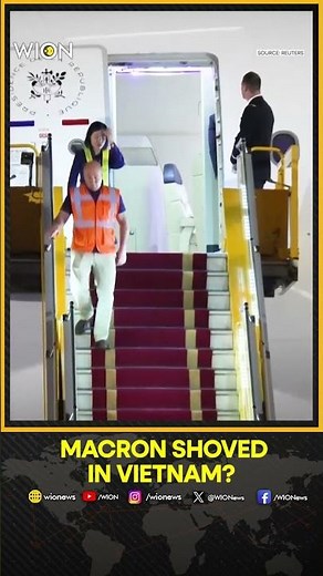 Macron’s ‘Playful Smack’ Goes Viral; Elysee Official Dismisses It As “a Moment Of Closeness”