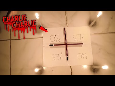 HAUNTED CHALLENGE 😱 CHARLIE WANTED TO KILL ME 🗡 CHARLIE CHARLIE CHALLENGE🥵