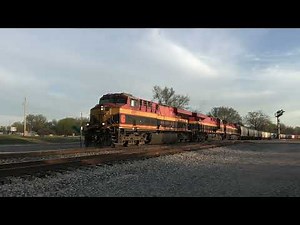 Last day of the Kansas City Southern Railway Part 2 Pittsburg Subdivision and Knoche Yard