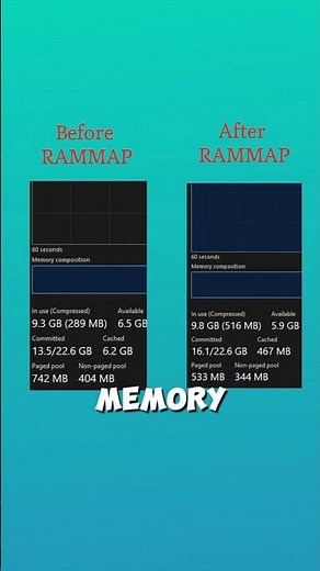 How to free up memory instantly! #pctips #windows #pcsettings #pcgaming #cleaning