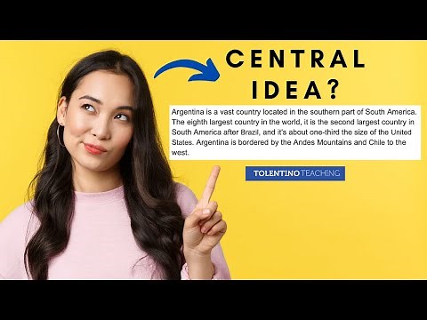What is the CENTRAL IDEA of a Text? (Lesson and Activity)