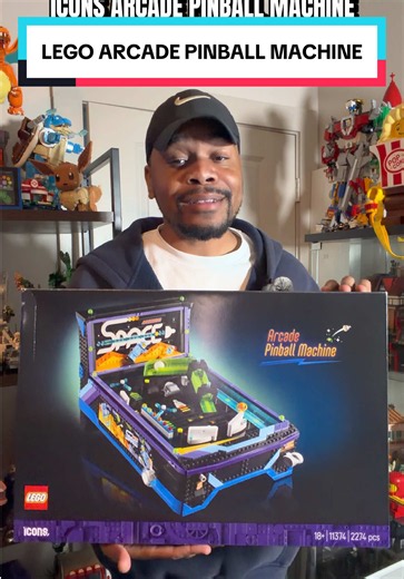 LEGO Icons Arcade Pinball Machine — 2,274 Pieces, July 1