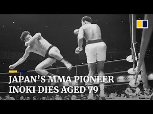 Legendary Japanese wrestler Antonio Inoki who took on Muhammad Ali dies at 79