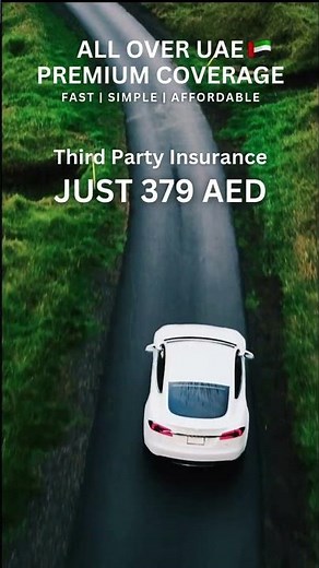 Cheapest Car Insurance in UAE 2025 – Save Big on Your Premiums! | #uae #carinsurance #shorts