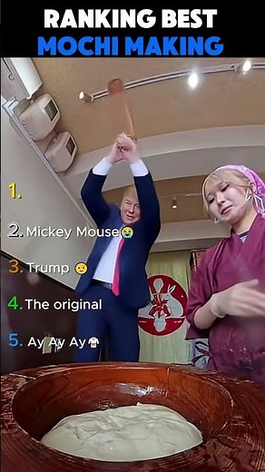 🍡 Top 5 Funniest Mochi Making (Japan Trend 😂) #mochi #memes #funny #shorts #trending