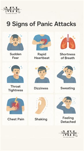 Signs of panic attacks