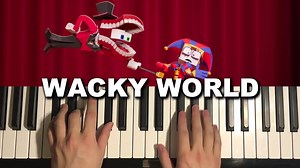 1.8K views · 14 reactions | How To Play - The Amazing Digital Circus Song - Wacky World (Piano Tutorial Lesson) | AmosDoll Music | Facebook