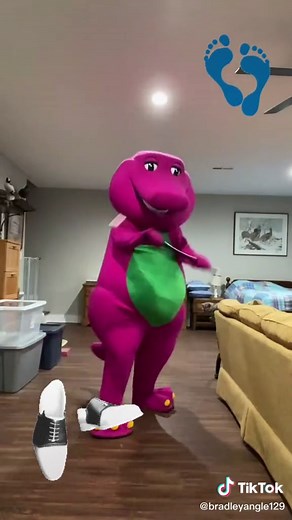 Barney the Dinosaur Happy Dancing Part 1