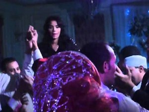 Egyptian singer Amina at wedding