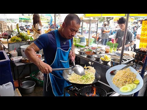 Amazing Chef Cooks Egg Fried Rice! Super Speedy & Ultimate Wok Cooking Skills | Thai Street Food
