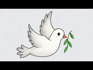 How to draw a bird step by step || Bird drawing easy and beautiful