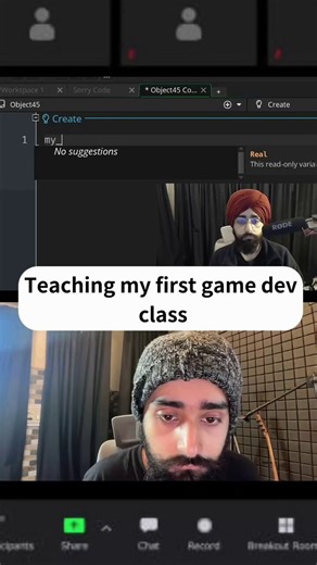 Teaching game dev is not for the weak