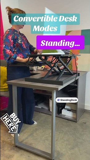 Convertible Desk Work Modes : Under Desk Treadmill Work Modes Sit Stand or Walk at your Desk