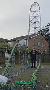 27 FOOT TALL Kingda ka built from K'nex #kingdaka #knex #rollercoaster #sixflags #knexrollercoaster | Theknexmaker