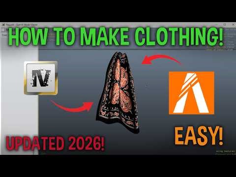 UPDATED 2026! Easiest Way To Make Custom Clothing For GTAV FiveM !