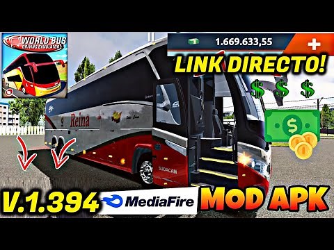 WORLD BUS DRIVING SIMULATOR V.1.394 mod apk UNLIMITED MONEY + ALL BUSES UNLOCKED VIP!✅