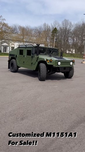 2006 Am General M1151A1 Turbocharged Slant Back Humvee For Sale Now!!! | Midwest Military Equipment