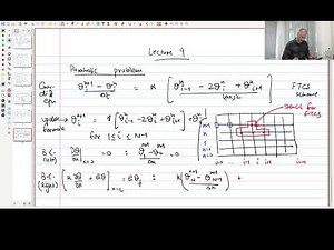 Lecture 9 - CFD - Implicit schemes for parabolic problem