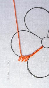 531K views · 4.2K reactions | Superb exclusive needle art basic stitch flower design #trending #fbreels #viral #viralreels #reelsfb #reelsviral #trendingreels #viralvideo #everyone #fypシ #satisfying #foryouシ #handmade #embroidery #tutorial | SR Embroidery | Facebook