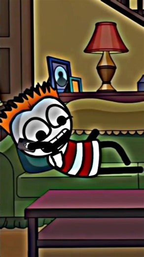 Cartoon Chill Mode Funny Phone Talk😆