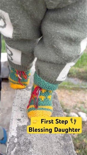 👉 First Step of Our Daughter 👣 | Daughter Are a Blessing 💖