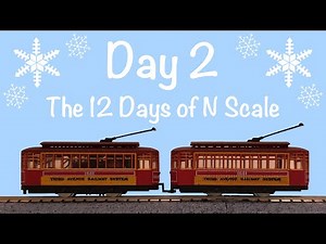 AHM Third Avenue Railway trolley | 12 Days of N Scale: Day 2