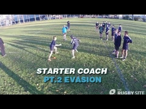 Rugby coaching - Learn How to Evade a Player (Evasion)